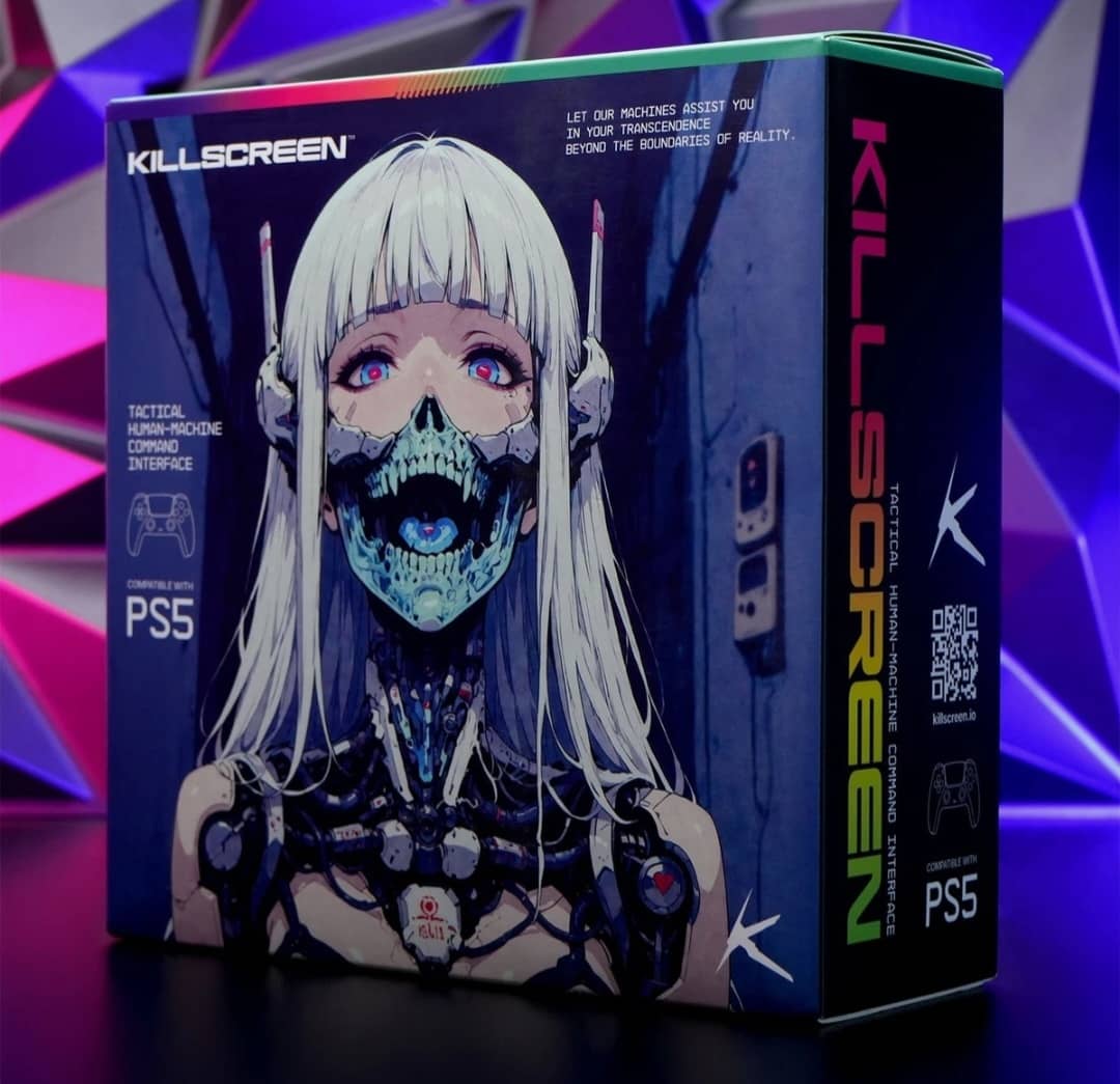 Manette PS5 Luxe : Marbre Marin et Or Liquide