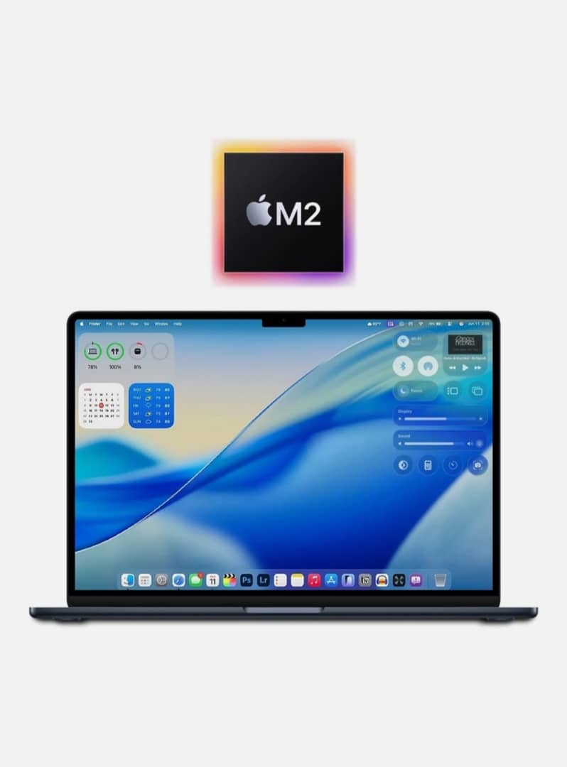 Apple M2 Macbook Air 15,3"  8Go/  256Go  Ssd 2023